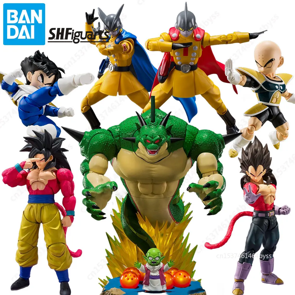

Original BANDAI SHF Dragon Ball S H Figuarts SHF SUPER HERO super saiyan Limited SSJ2 SSJ4 Son Goku Action Figures Toy Gift