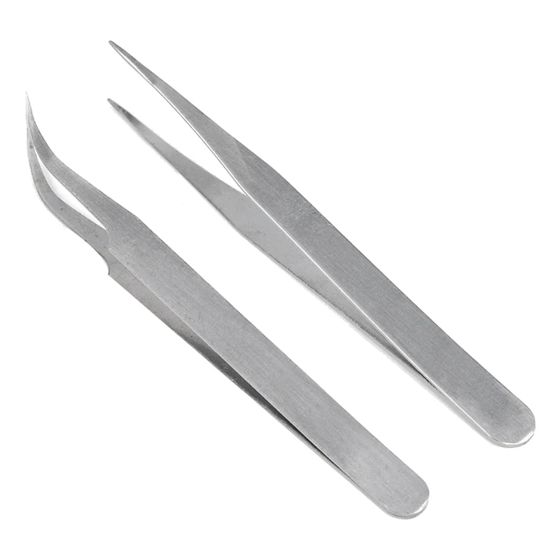 

2 X Rhinestone Tweezers For Rhinestone Accessories For Nail Design Perfect For Both Professional Studios And Home Use.