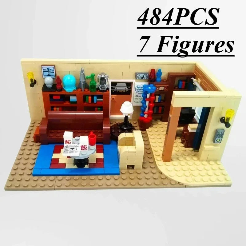 Конструктор театра квартиры ТВ друг совместимый 21319 конструктор комплект