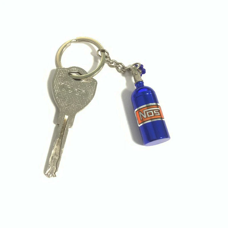 

Car Keychain Alloy Key Ring Buckle Pendant Racing For Nos Nitrogen Bottle Honda Lexus Bmw Toyota Mercedes Jdm Auto Accessories