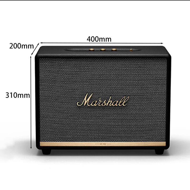 

Woburn II Caixa De Som Blue-tooth Speaker Wireless Retro Rock Speaker Portable Multi-Room Speaker Subwoofer