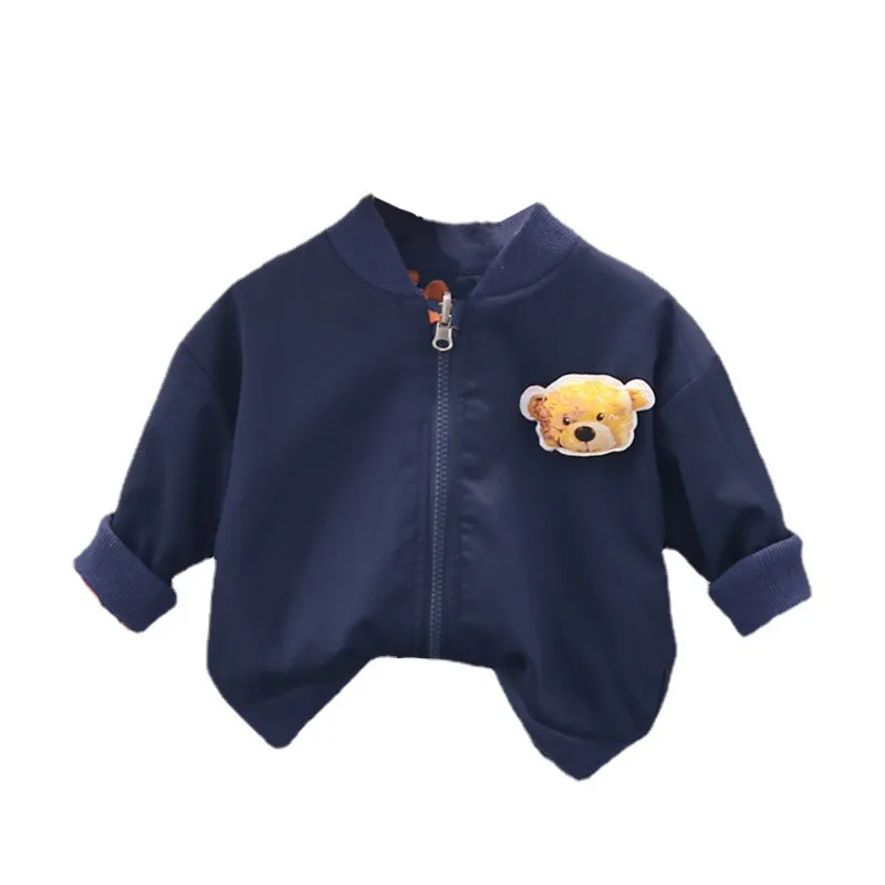

New Spring Autumn Baby Girl Clothes Children Boy Fashion Sport Jacket Toddler Casual Cartoon Costume Kids Coat Infant Sportswear