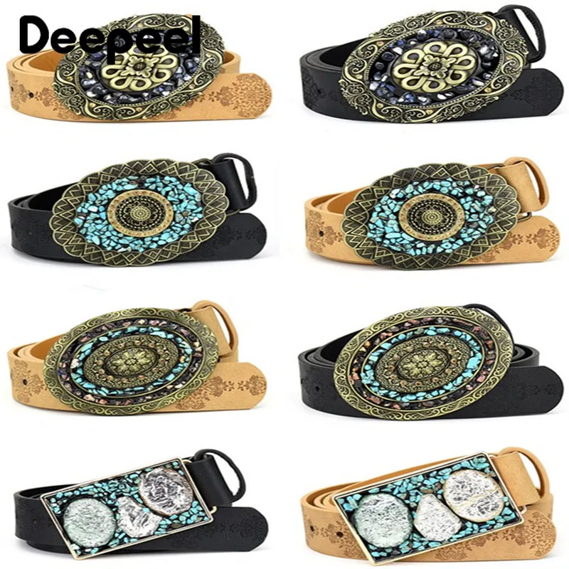 Модный Корсет Deepeel 3 5*100/115 см 1 шт. Женский широкий пояс сплав гладкая пряжка ремни