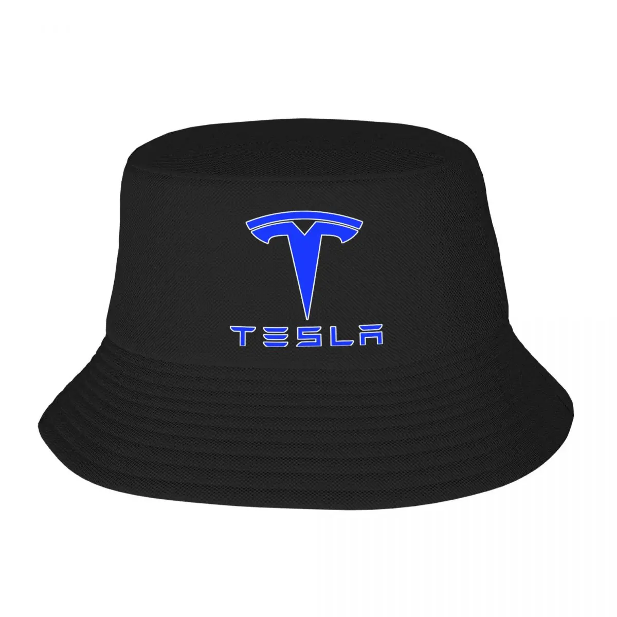 

Tesla Spring Reversible Bob Bucket Hats Cotton Fisherman Caps Girl Boy Outdoor Sport Chapeau Bob Hat