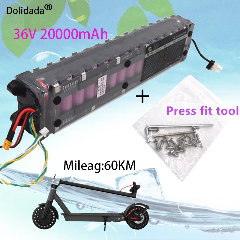 

100% Оригинальный 36 в 20000 мАч Xiaom m356 специальный аккумулятор 36 В аккумулятор 20000 мАч установка 60 км + средство регулировки