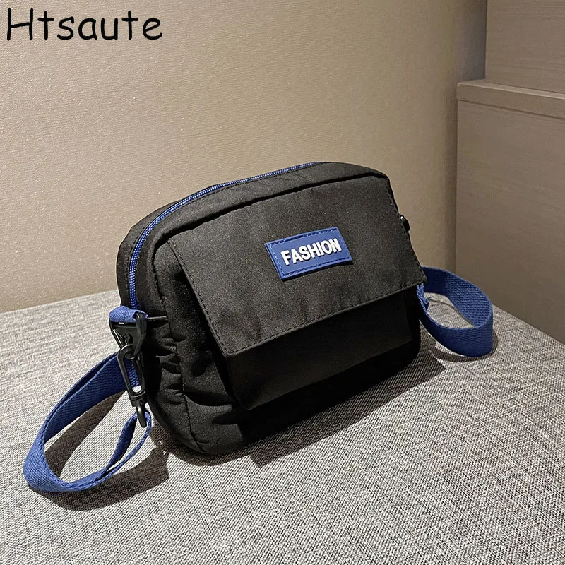 Женская парусиновая сумка в японском стиле для девочек маленькие сумки на плечо