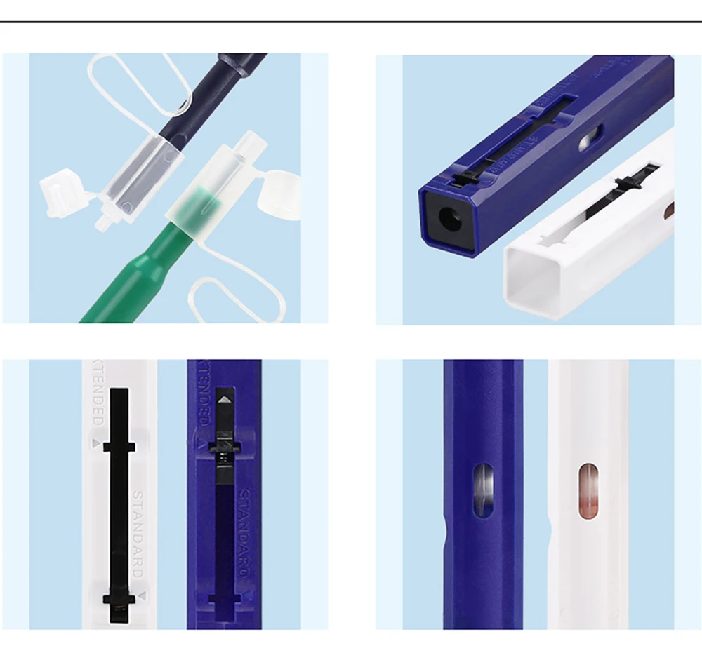 2.5mm 1.25mm Fiber Optic Cleaner Cleaning Pen FOC-1.25 MU LC FOC-2.5 SC ST FC Fiber Flange Cleaner Fiber Connector Cleaning Pen