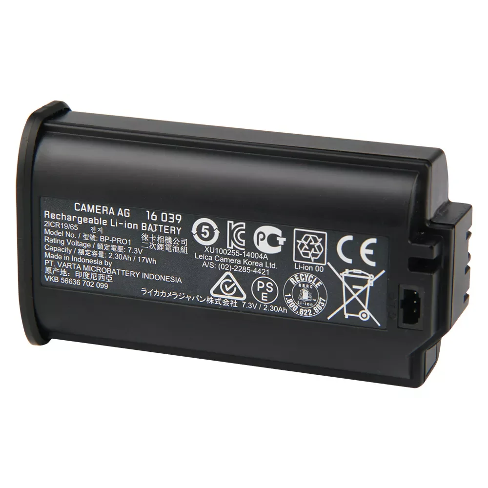 

2023NEW Original Replacement Battery For Leica LeicaS Typ007 S006 S007 16039 BP-PR01 Genuine Battery 2.30Ah 17Wh