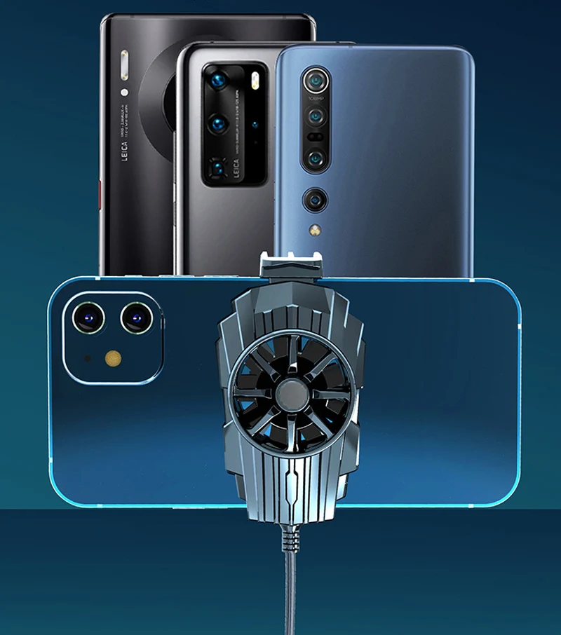 Портативный радиатор для мобильного телефона периферийное охлаждение воздуха