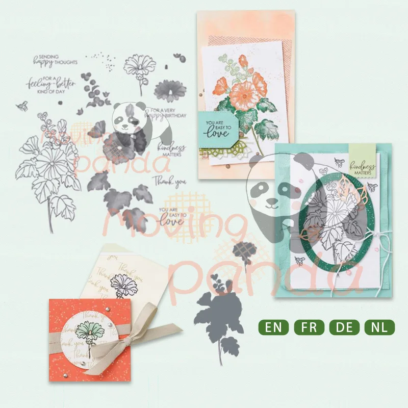 

MP660 2023 New Flower Metal Cutting Dies And Stamps DIY Paper Card Album Decorative Embodying Hand Ledger Scrapbooking Craft