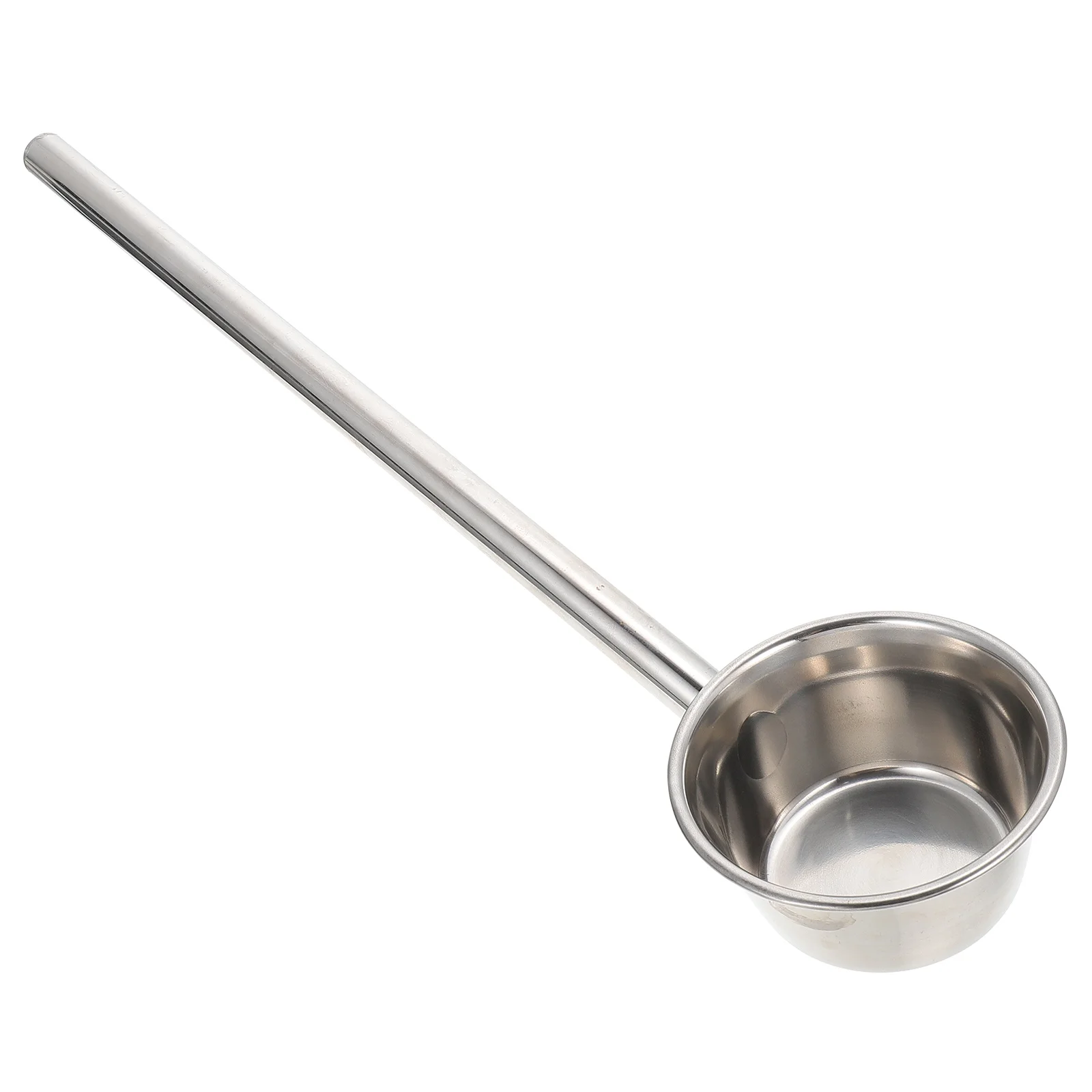 

Ladle Water Spoon Scoop Dipper Kitchen Bath Ladles Soup Stainless Steel Spoons Handle Cup Bathroom Washing Serving Hair Large