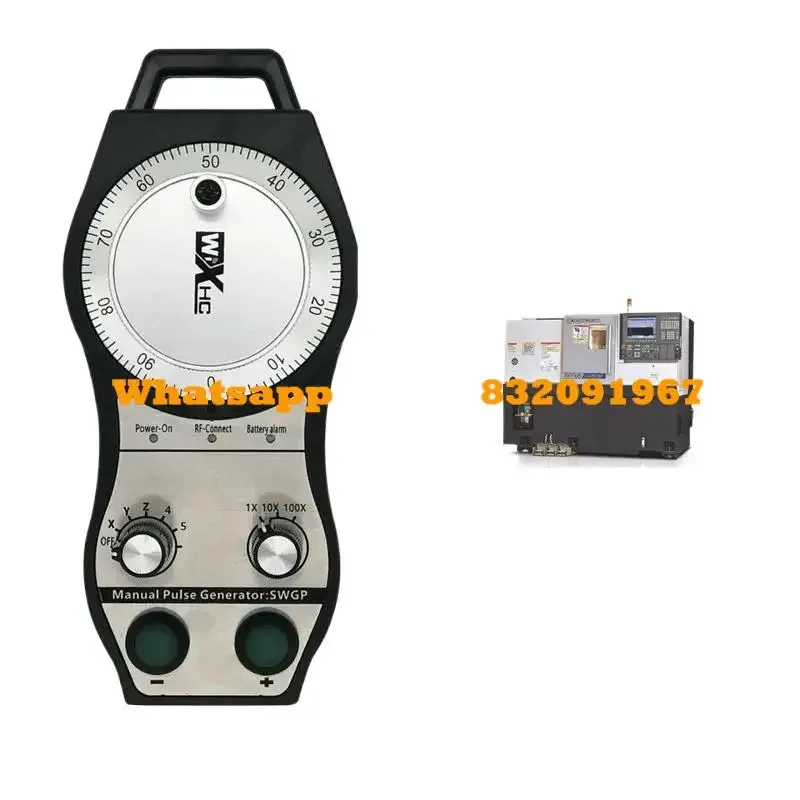 XHC FANUC SIEMENS Система Mitsubishi Используйте беспроводной энкодер ручки MPG CNC 5-осевой маховик для фрезерных станков с ЧПУ Обрабатывающий центр (art.: 3920cf25bb627) - 3920cf25bb627