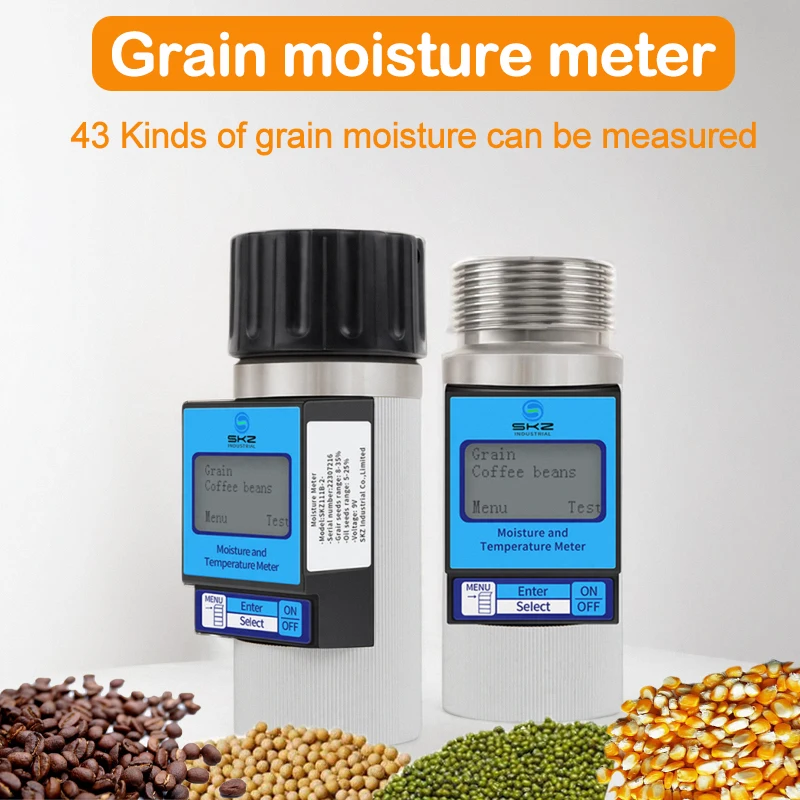 Умный измеритель влажности зерна для 43 видов