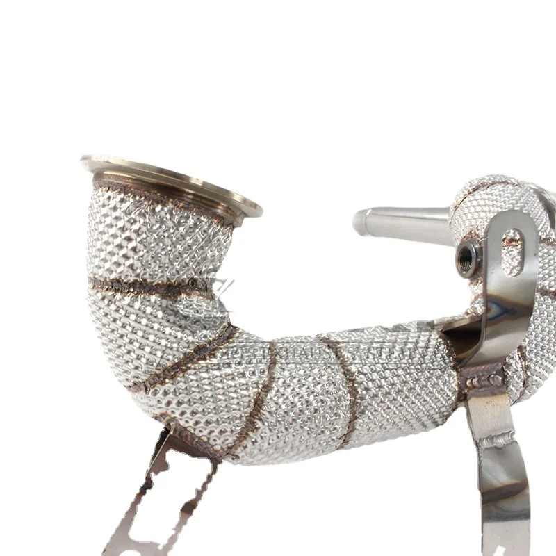 Высокопроизводительная выхлопная труба для VW GOLF 7.5 GTI 2004-2022 нержавеющая сталь без