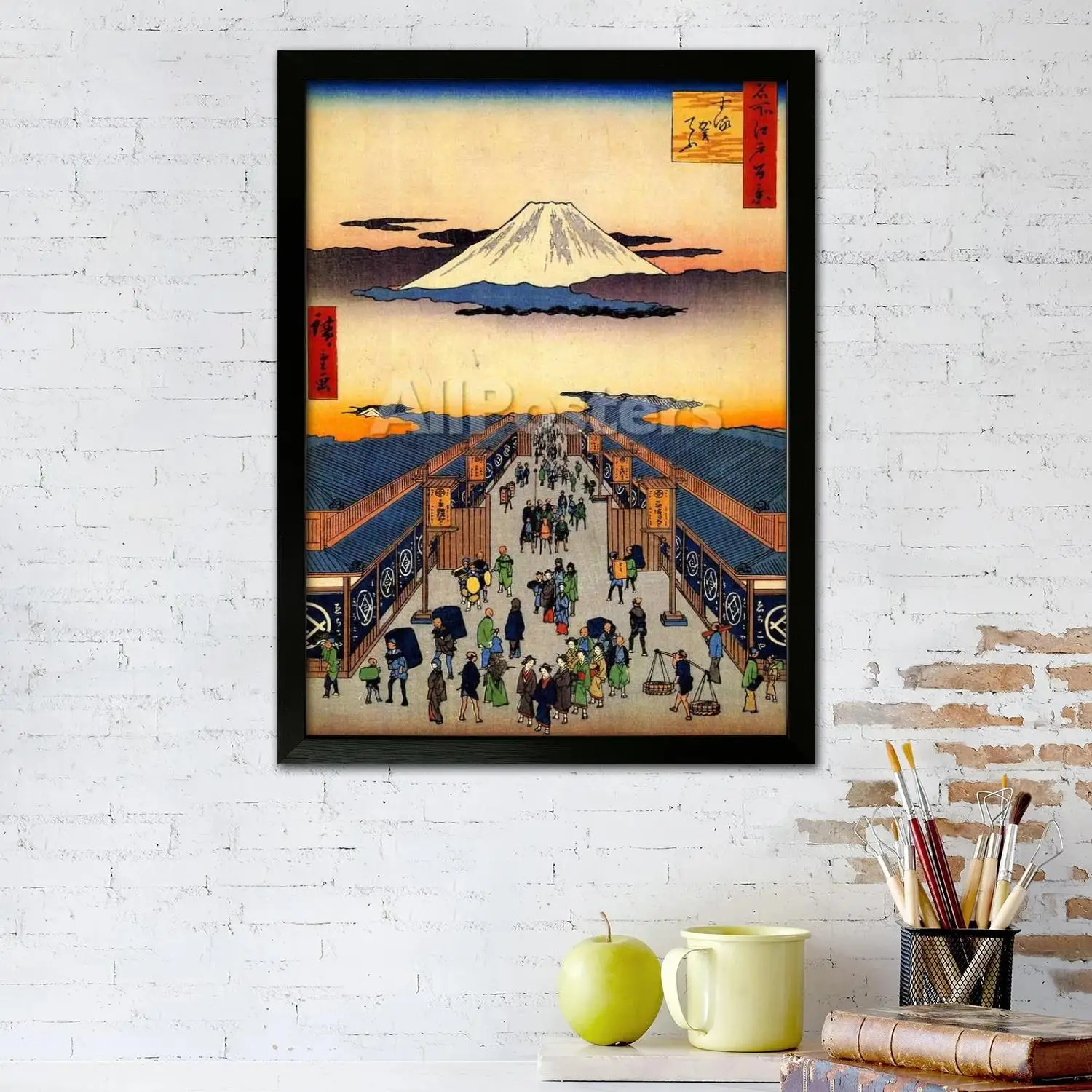 Югава хирошиж художник холст художественный постер и настенная картина печать