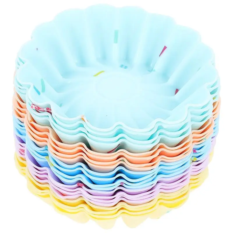 

20 шт., силиконовые формы для выпечки