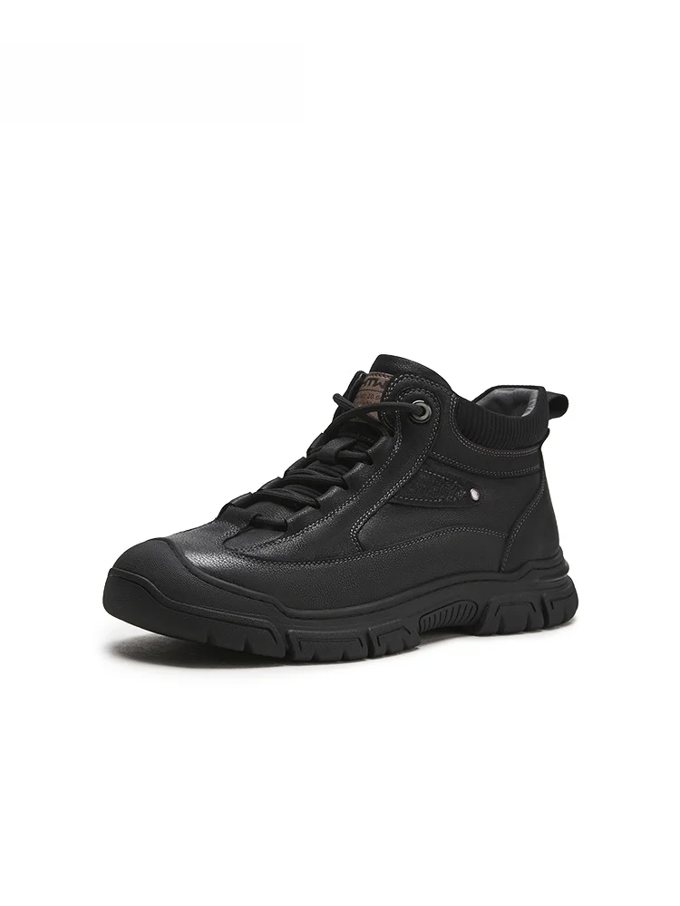 Мужская обувь Hot Air 24 новая зимняя мужская модная теплая повседневная на флисовой