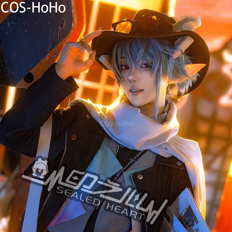 COS-HoHo Arknights Mitm игровой костюм крутая красивая униформа косплей Хэллоуин