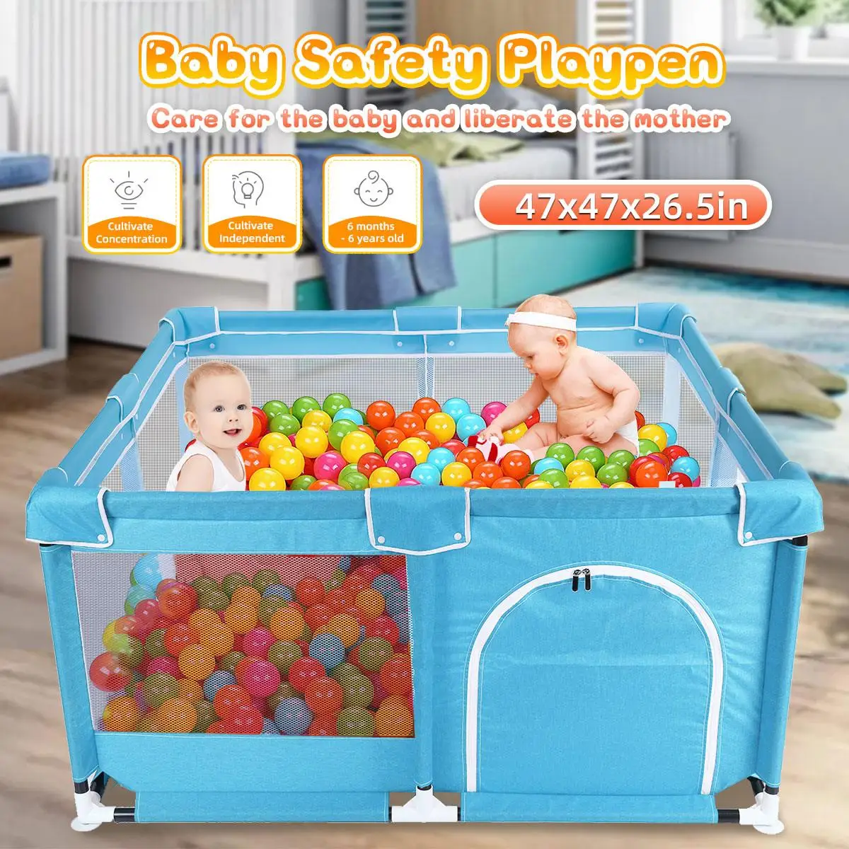 Baby Playpen for Children Playpen for Baby Fence Kids Ball Pit Pool Baby Playground Pool Balls Baby Kid Indoor Football Field
