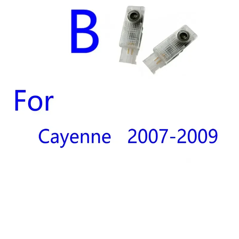 

Светодиодный логотип автомобильной двери, проектор светильник для Porsche Cayenne 955 957 958 986 Cayman Boxster 987 911 Macan 95B Panamera 970 971