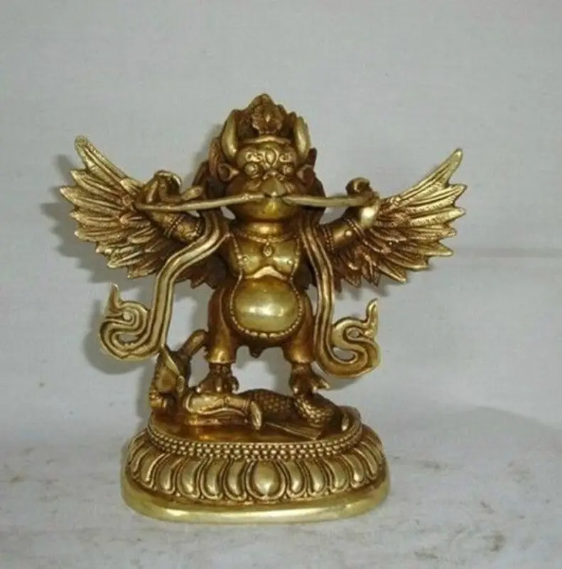 Tibetan Buddhist Bronze Garuda Statue Bouddha | Statues &amp Sculptures