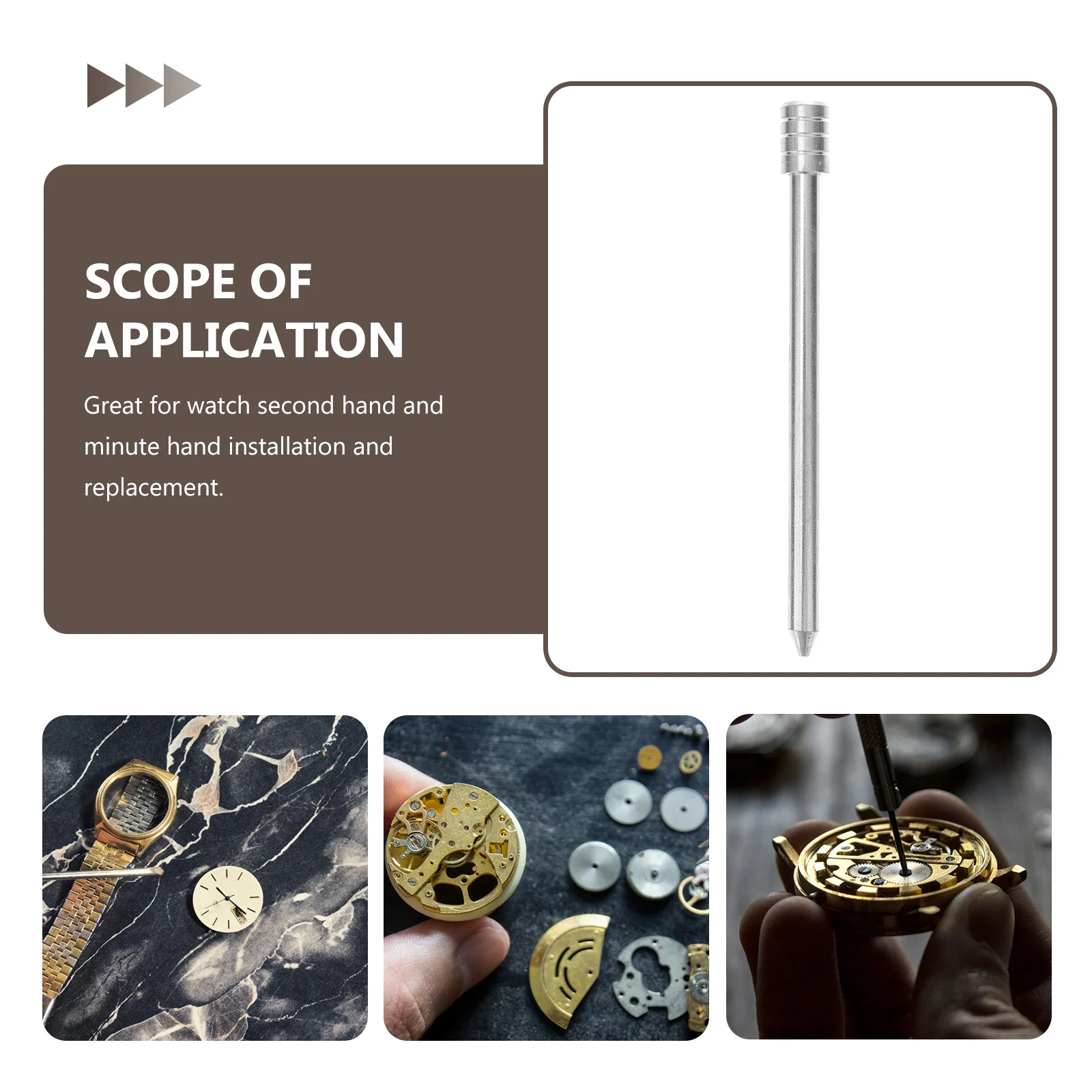 Hand Tools Minute Punch Pin Watch Hour Pointer Install Clocks Puncher Needle Maintenance Supplies