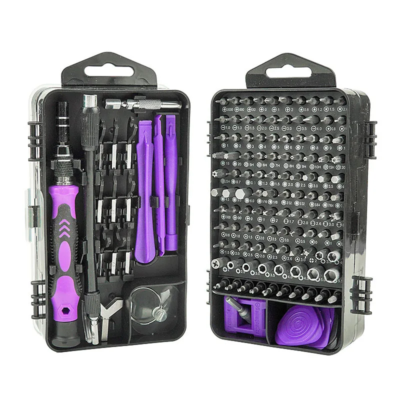 138pcs Precision Screwdriver Magnetic Set Electronic Torx Screwdriver Opening Repair Tools Kit for IPhone Camera Watch PC Case