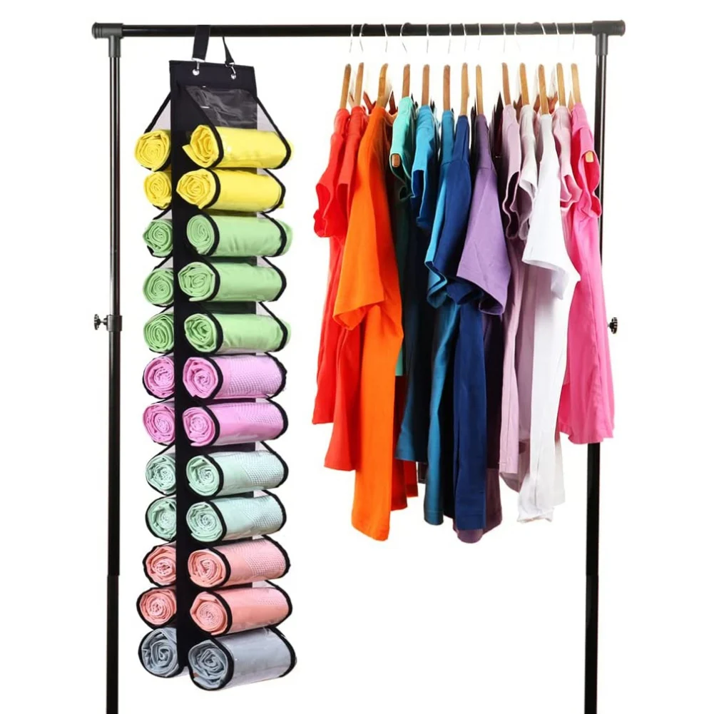 

Rolls Storage Rack Storage Organizer Large Capacity Wall-Mount Holder Bag New Style