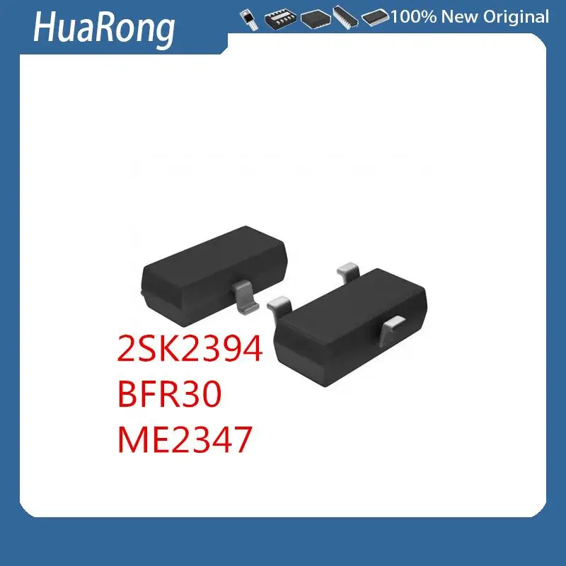 10 шт./партия 2SK2394-7-TB-E 2SK2394 SOT-23 YJ7 BFR30 ME2347 DMN65D8LDW-7 SOT-363