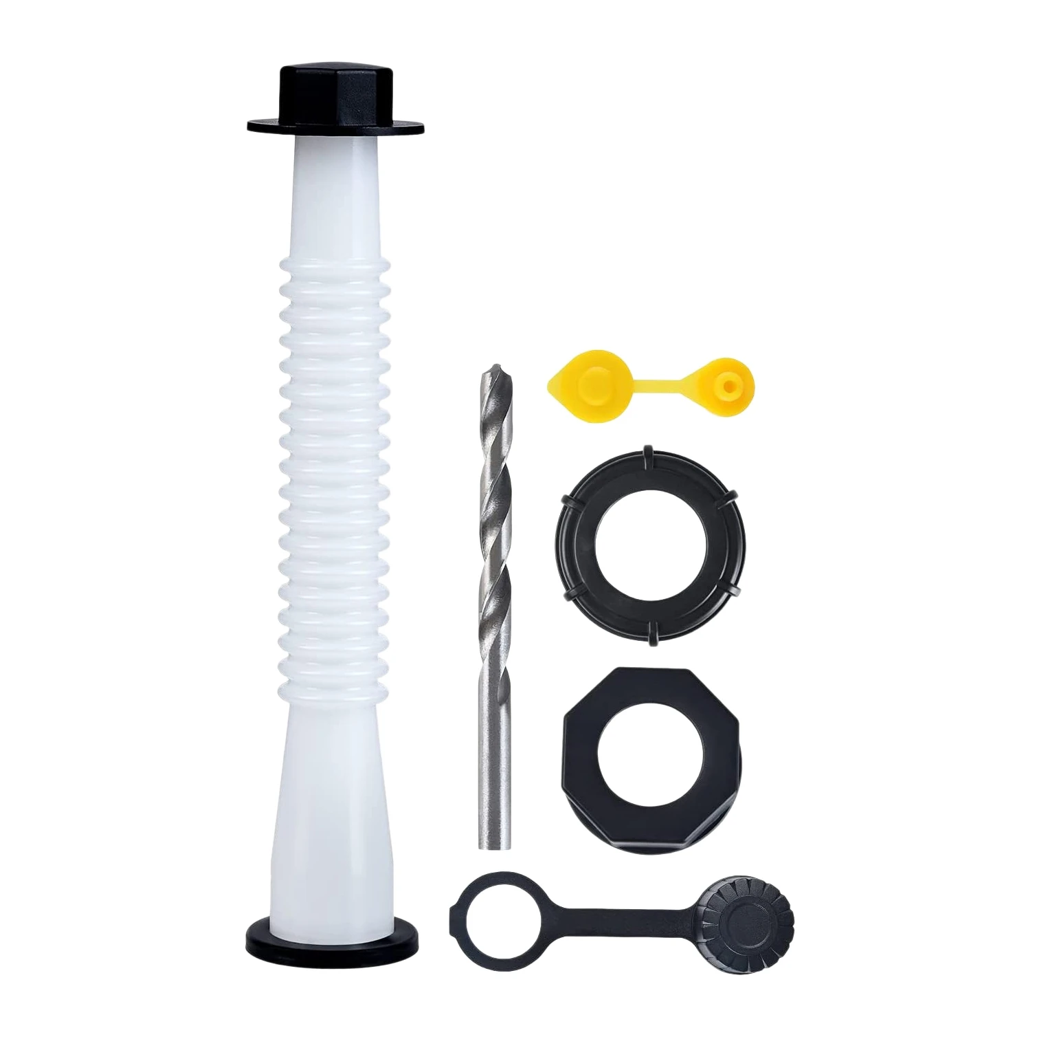 

Гибкая газовая банка, сменная герметичная вентиляционная решетка с носиком, подходит для большинства газовых банок 1, 2, 5, 10 галлонов