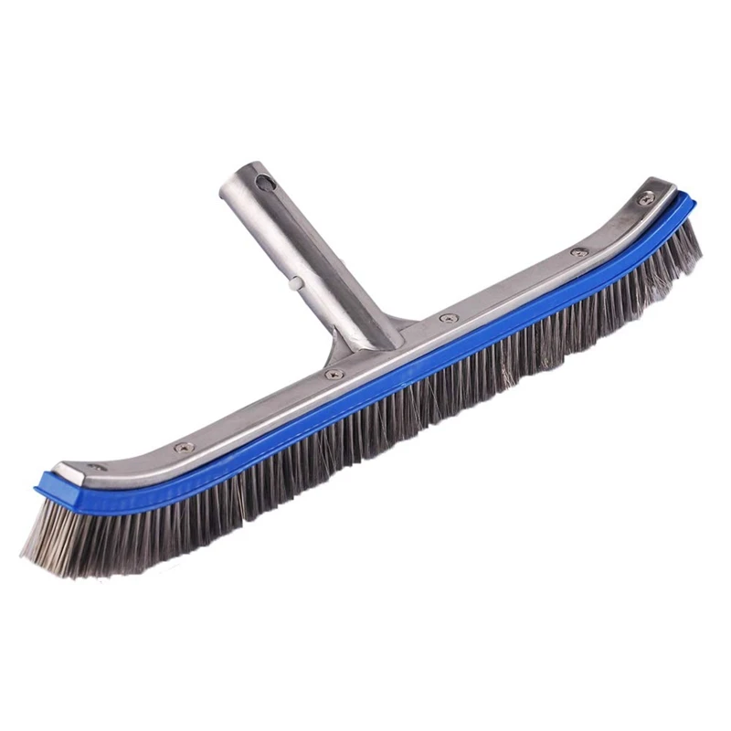 

Stainless Steel 18 Inch Concrete Swimming Pool Wall And Floor Brush