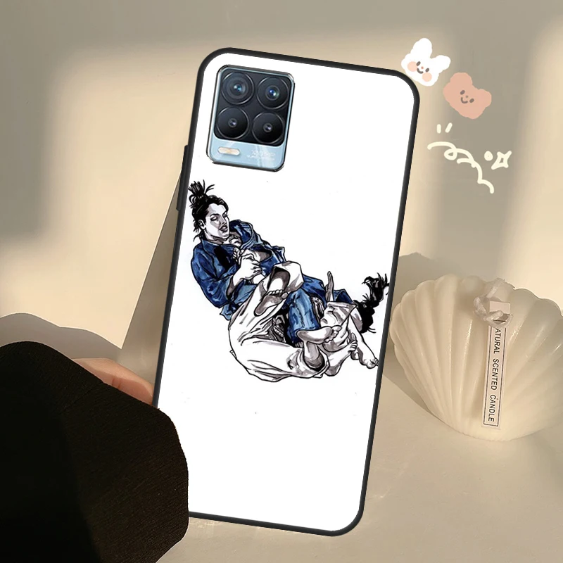 Японские боевые искусства дзюдо для OnePlus 10 Pro 9 8T Nord2 9R искусство Realme GT 2 7 8 Neo2 9i 8i C21