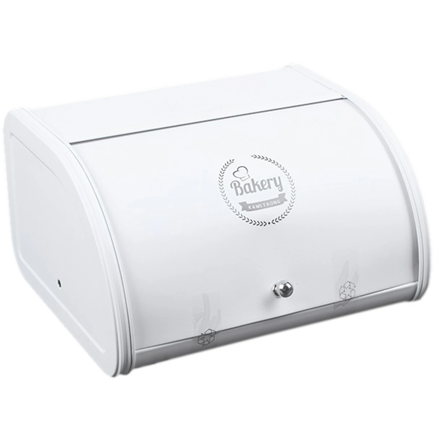 Европейская маленькая металлическая флип-коробка в рулоне для хлеба Настольная