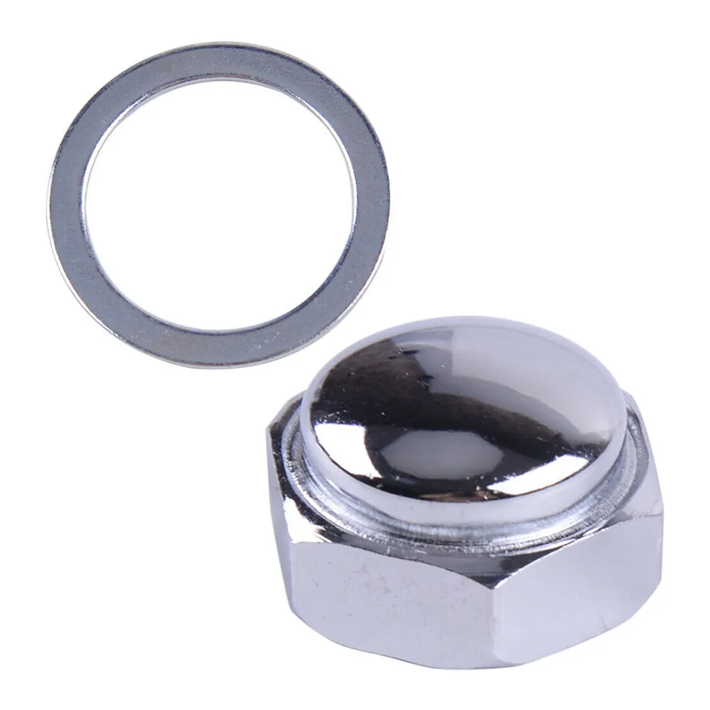 

Motorcycle Steering Stem Nut Washer Replace Steering Stem Cap Nut Fit For Honda XL100 XL70 XL75 XL80 XR100 Z50A Z50R