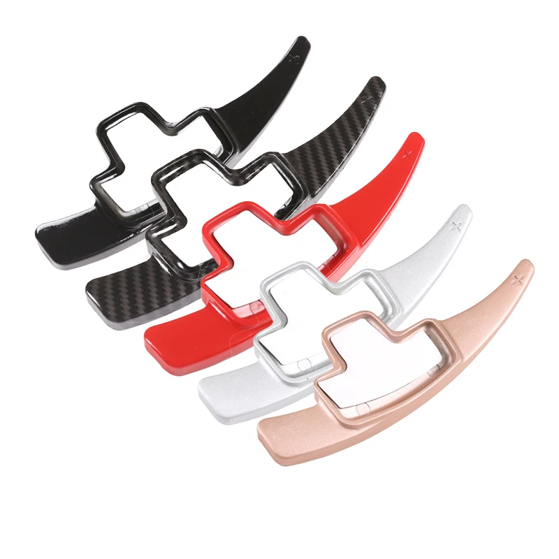 

2 шт., рычаг переключения передач на рулевое колесо из АБС-пластика для Mercedes Benz A B E GLA GLK GL SLK R ML Class W176 W246 W212 X204 X166, аксессуары