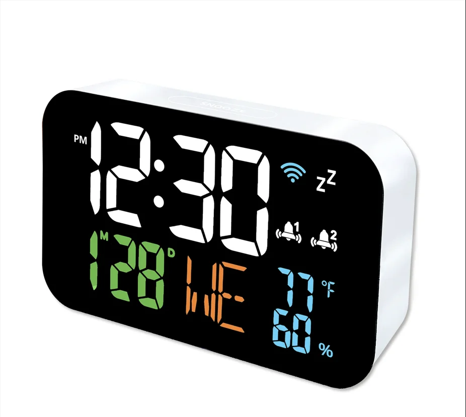 

Умные Wi-Fi часы с термометром и календарем