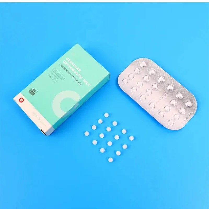 Защитные восковые гранулы для зубов 66 шт