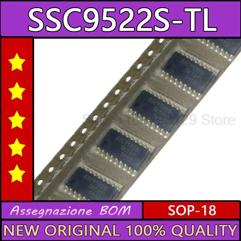 

5PCS SSC9522S-TL SSC9522S SSC9522 SOP-18 New оригинальная микросхема