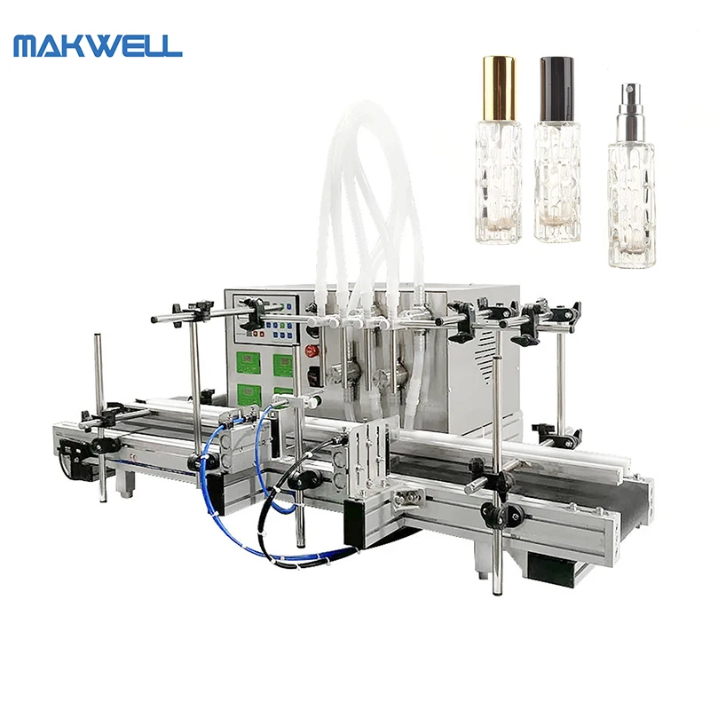 

Маленький настольный Магнитный насос MAKWELL с 4 головками, эссенция эфирного масла, жидкий тоник, поверхность мембраны, разливочная машина для жидкости