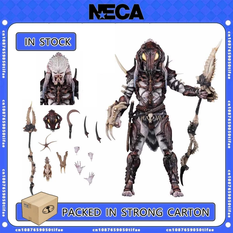 NECA Toys Predator 7-дюймовая масштабная фигурка Ultimate Alpha 100-е издание фигурки