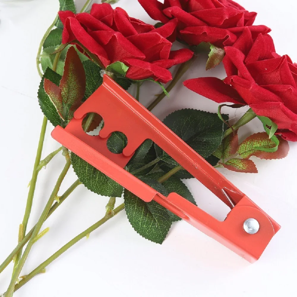 

Metal Rose Thorn Stem Leaf Stripper Rose Plier Removing Tool Garden Cutting Tool DIY Florist Accessories