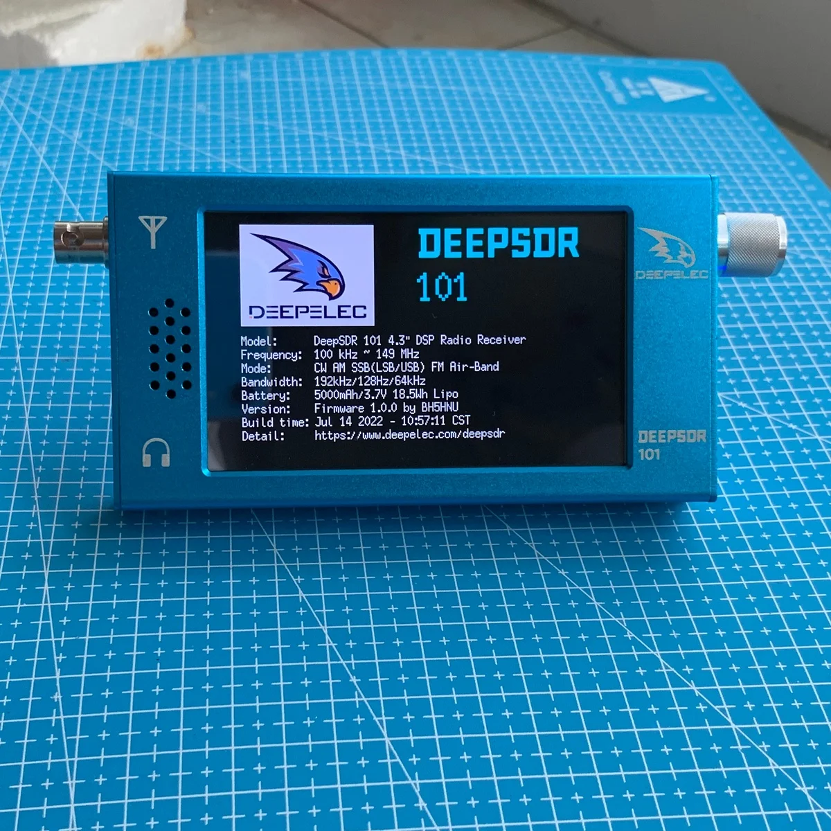 

Радиоприемник DeepSDR SDR с программным определением DSP цифровая Демодуляция, коротковолновый ресивер CW SSB AM FM