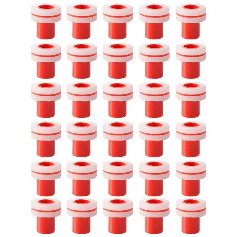 

30 шт., силиконовые концевые заглушки для труб 1/2 дюйма