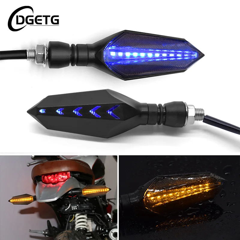 

Universal Motorcycle LED 12V Turn Signal Lights Blinker Front Rear Lights For Honda CB650F VF VFR 750 VFR800 VTR1000F CBR125R