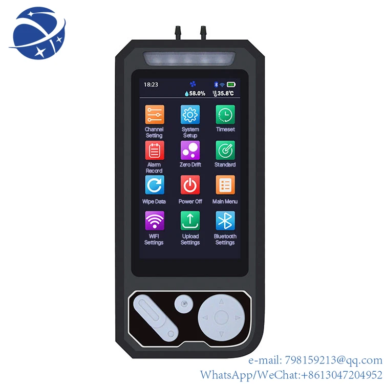 

2022 Hot Sale ZhongAn Portable Gas Detector S319 Multi Analyzer EX H2S CO 8 in 1 gas Analyser