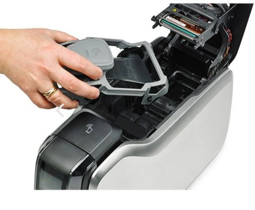 Zebra ZC300 односторонний двухсторонний принтер для RFID-карт машина печати