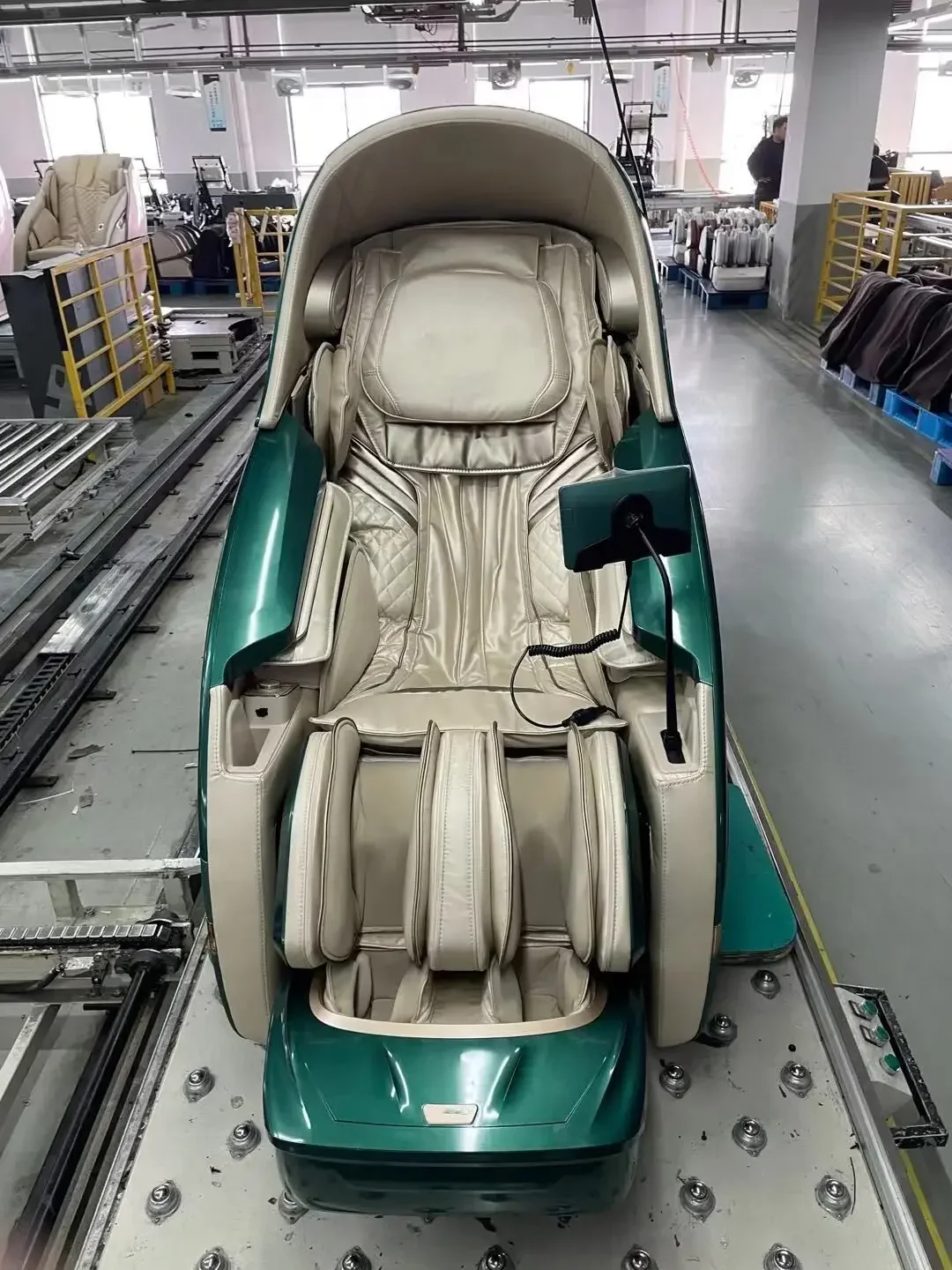 SMT-MS131 Роскошное электрическое кресло из искусственной кожи с искусственным