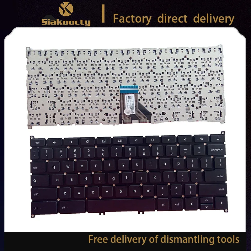 

Клавиатура для ноутбука ACER Chromebook C720 C720P, черная, для Android