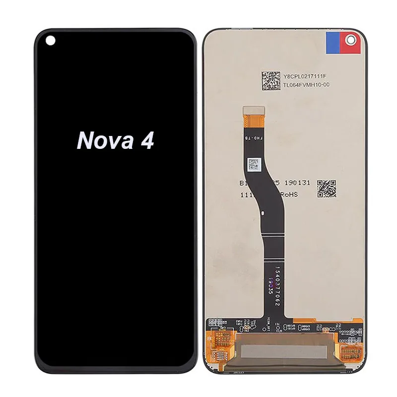 

Full New Original replacement lcd display touchscreen digitizer for huawei nova4 nova 4 Honor VCE-AL00 VCE-TL00 lcd screen