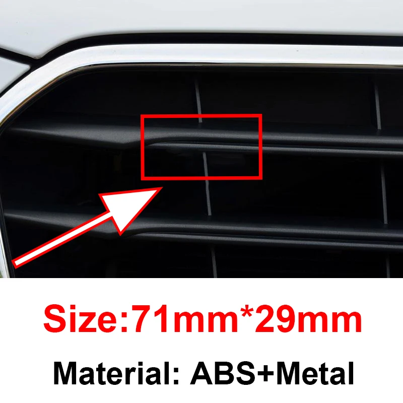1 шт. автомобильная Передняя решетка для Audi Sline S line A4 B6 B8 S1 S2 S3 S4 S5 S6 A1 A3 A6 C5 A5 A8 A7 Q3 Q5 Q7